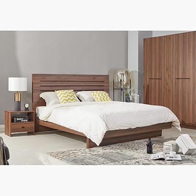 Lit queen home box avec pied de lit flottant par patara, 210,7 x