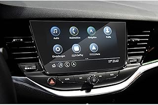 Pour opel astra 2015-2020 écran de navigation gps de voiture design en verre