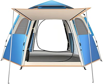 Tente de camping, tente de camping pour 3 à 4 personnes, tente
