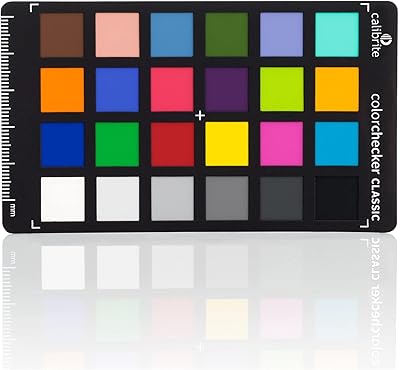 Calibrite color checker classic mini : nuancier pour la photographie et le montage