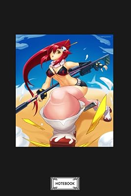 Cahier yoko littner tengen toppa gurren lagann : papier ligné universitaire, 6x9 120