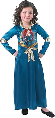 Déguisement de coucher de princesse merida de rubie's disney pour enfants - taille