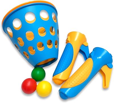 Party time - 1 paire de jouets à double balle click & catch
