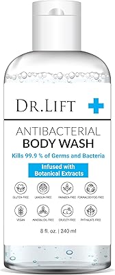 Lavage corporel antibactérien dr. lift, 8 oz - gel douche doux et efficace - fabriqué en amérique. Diaytar : Parce que bien acheter, c'est économiser