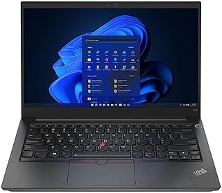 Lenovo thinkpad e14 écran fhd 14 pouces, intel i7-1255u, 16 go de ram