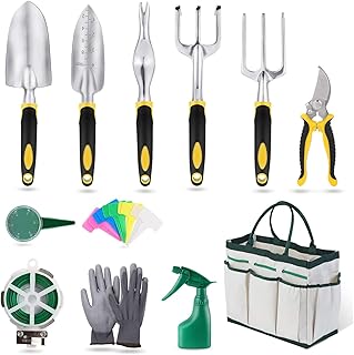 Yu home garden tool set 12 pièces outils de jardinage manuels robustes