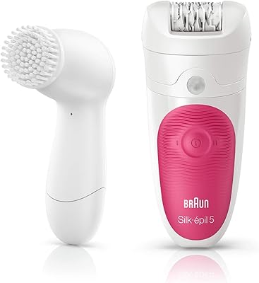 Épilateur braun silk-épil 5 5-539 wet & dry avec 3 accessoires
