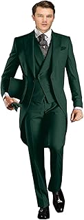 Costume de smoking 3 pièces coupe classique pour hommes veste à