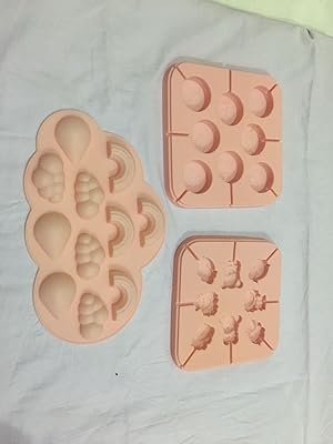 Moule en silicone b&k, moule à chocolat rose, bonbons, chocolat, pudding, bonbons, biscuits