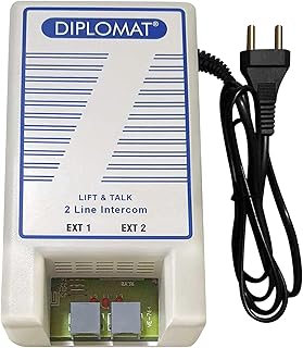 Système d'interphone à 2 lignes diplomat lift & talk d'ilove - système d'interphone