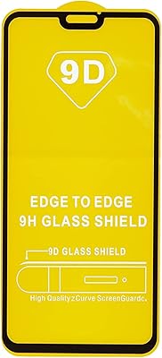 Protecteur d'écran en verre trempé 5d pour huawei y9 édition 2019 - noir