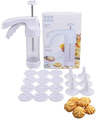 19 pièces bricolage kit de presse à biscuits multifonctionnel presse à biscuits pistolet