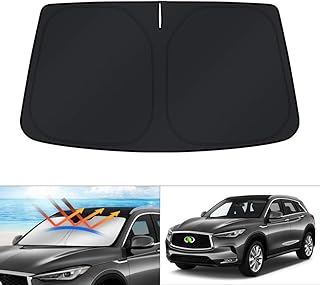 Pare-soleil en fonte pour infiniti qx50 2019-2021 et qx55 2021-2023, pare-soleil pliable qui