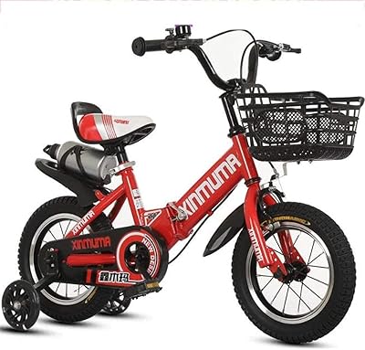 Vélo pour enfants coolbaby avec frein à main et panier pour enfants