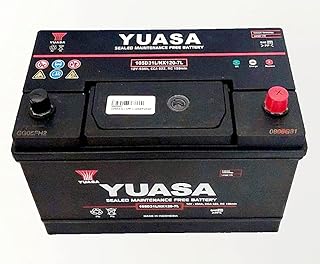 Batterie de voiture sans entretien yuasa 105d31l 93ah