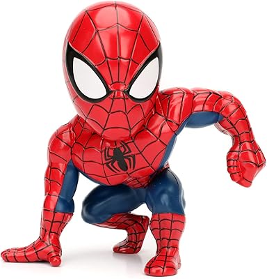 Jada toys marvel spider-man diecast figure 253223005, taille 6 pouces, multicolore