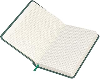 Cahier italien en polyuréthane, format a6, a6, 120 feuilles, 5 mm, vert