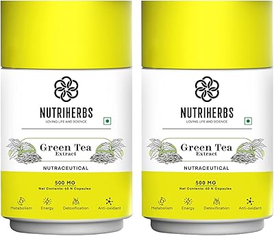 Capsules d'extrait de thé vert nutriherbs avec polyphénols egcg pour le contrôle du