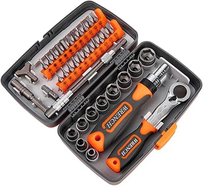 Kit de clés à cliquet ecv 38 en 1, facile à transporter, jeu