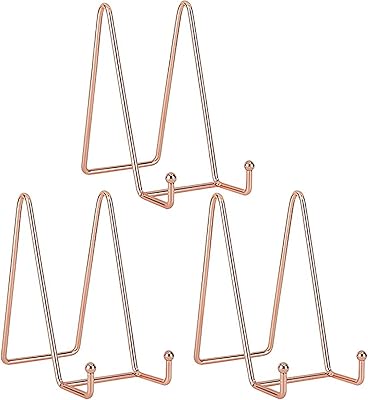 Présentoirs en métal, présentoir en fer castwave, paquet de 3 6