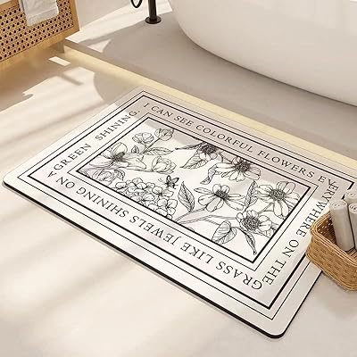 Tapis de bain hgb viso tapis 45 x 70 cm en caoutchouc
