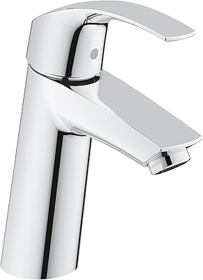 Robinet de lavabo grohe eurosmart avec bec moyen, accessoires de salle de bain