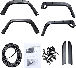 6 pièces ensemble pour jeep 98-06 wrangler tj 7 "protection solaire