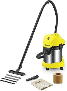 Aspirateur eau et poussière polyvalent karcher wd 3 premium, sans sac - 1000