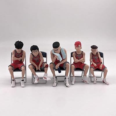 Figurine d'anime slam dunk 5 en pvc, dérivés d'anime/produits périphériques, jouets figurines d'action