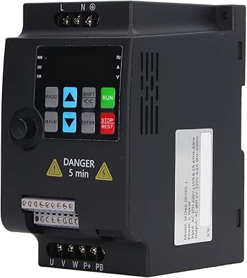 Convertisseur de fréquence monophasé à triphasé vfd ac onduleur 220v variateur pour le contrôle
