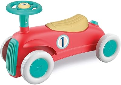 Clementoni baby my first car, jouet à chevaucher écologique de play for future