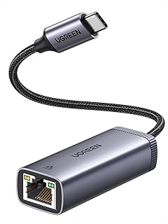 Adaptateur ugreen usb c vers ethernet tressé de type thunderbolt 3