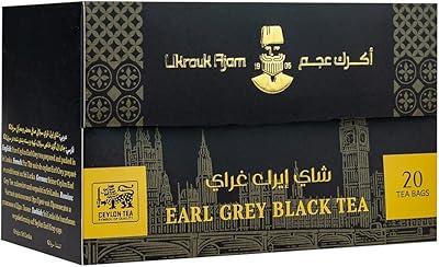Thé noir okrok agam (earl grey, 20 sachets de thé)