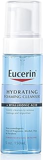 Nettoyant quotidien moussant hydratant pour le visage eucerin, bleu