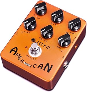 Joyo fd57 pédale de simulation d'ampli sonore américain deluxe clean bass to overdrive