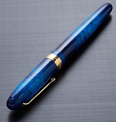 Stylo roller fin sizo phantom stardust numéroté individuellement capuchon fileté plaqué