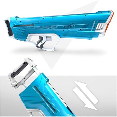 Pistolet à eau blue spira lx water blaster (non électronique) - pistolet à