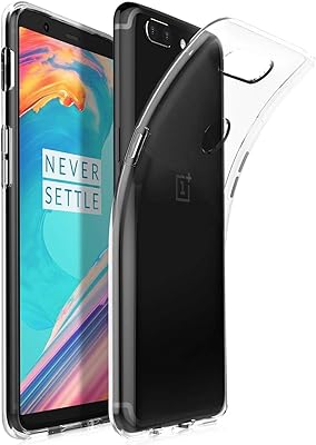 Coque de protection ultra fine en gel tpu pour oneplus 5t stealth clear