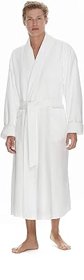 Peignoir en peluche boca terry pour hommes, peignoir grand et long pour hommes