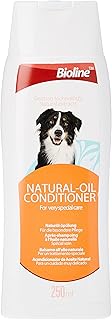Après-shampoing à l'huile naturelle bioline pour chiens 250 ml