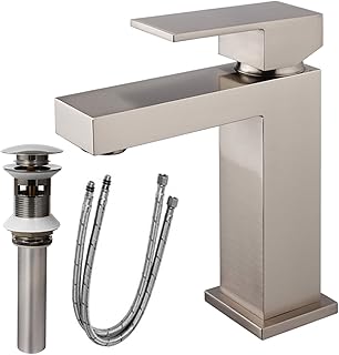 Robinet de salle de bains moderne awara, robinet de salle de bains monotrou
