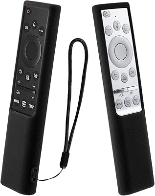 Coque de protection en silicone pour télécommande vocale intelligente pour samsung bn59-01311b bn59-01311h