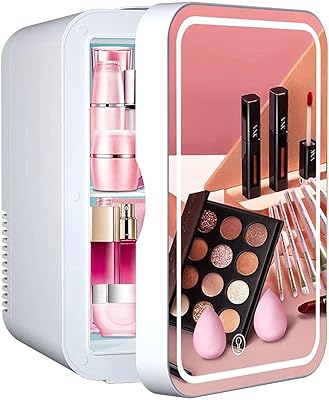 Mini réfrigérateur portable arabest 8l, réfrigérateur de maquillage pour soins de la peau