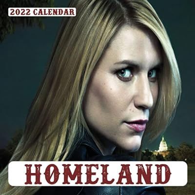 Calendrier homeland 2022 : janvier 2022 - décembre 2022 calendrier mensuel officiel carré