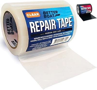 Ruban de réparation de tissu en vinyle imperméable, ruban de réparation de tissu