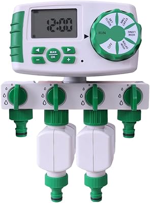 Ordinateur de contrôle du système d'irrigation automatique à 4 zones aqualine, avec électrovanne supplémentaire. Révolutionnez votre façon d'acheter avec Diaytar