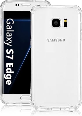 Coque transparente pour samsung galaxy s7 edge, coque arrière de protection fine en silicone pour samsung galaxy s7 edge, absorption des chocs. Diaytar Sénégal : Qualité garantie, prix imbattables, livraison rapide