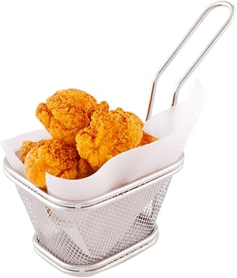 Petit panier à poêle à frire - petit panier à frites - couverts