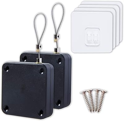 Serrure de porte automatique louisgy, 800 g, barrière coulissante sans trou avec sangle