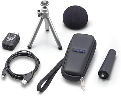 Ensemble d'accessoires zoom aph-1n pour enregistreur portable h1n comprenant un pare-vent en mousse